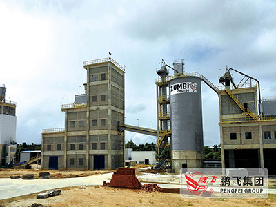 公司承建的巴西年產60萬噸水泥粉磨站